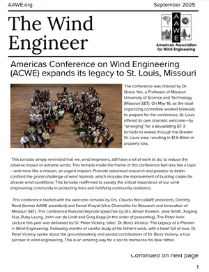The Wind Engineer - Sept 2025