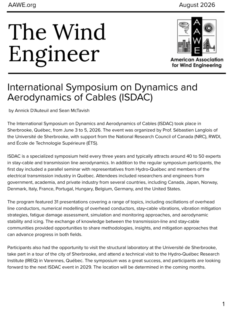 Wind Engineer August 2026 PDF